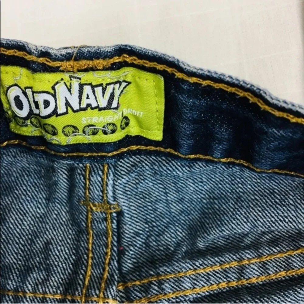 OLD‎ NAVY Jeans Straight Droit Adjust Waist Buttons